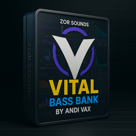 Bass Bank by Andi Vax | Vital | 145 Presets ZOR SOUNDS