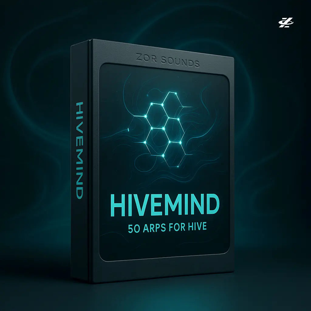 Hivemind | 50 Arp Banks + Custom Hive Presets - ZOR SOUNDS