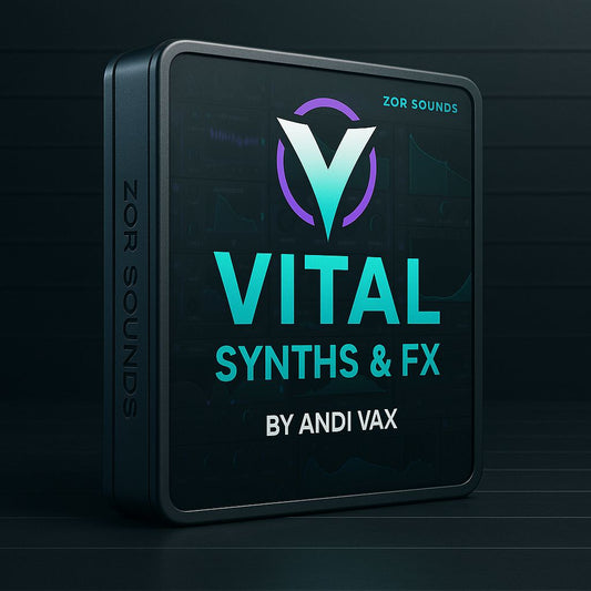 Synth & Fx Bank by Andi Vax | Vital | 70 Presets ZOR SOUNDS