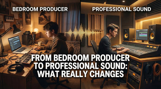 From Bedroom Producer to Professional Sound: What Really Changes