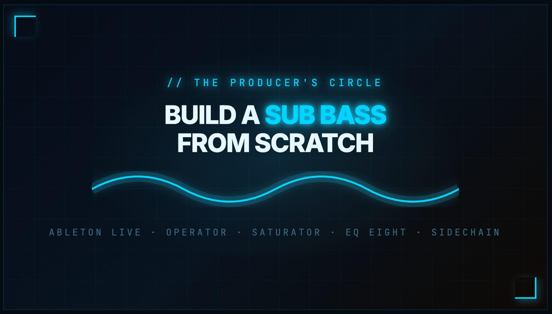 How to Build a Professional Sub Bass From Scratch in Ableton Live