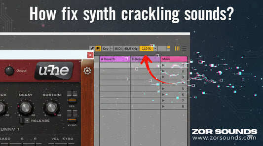 How To Fix Synth Crackling Sounds?