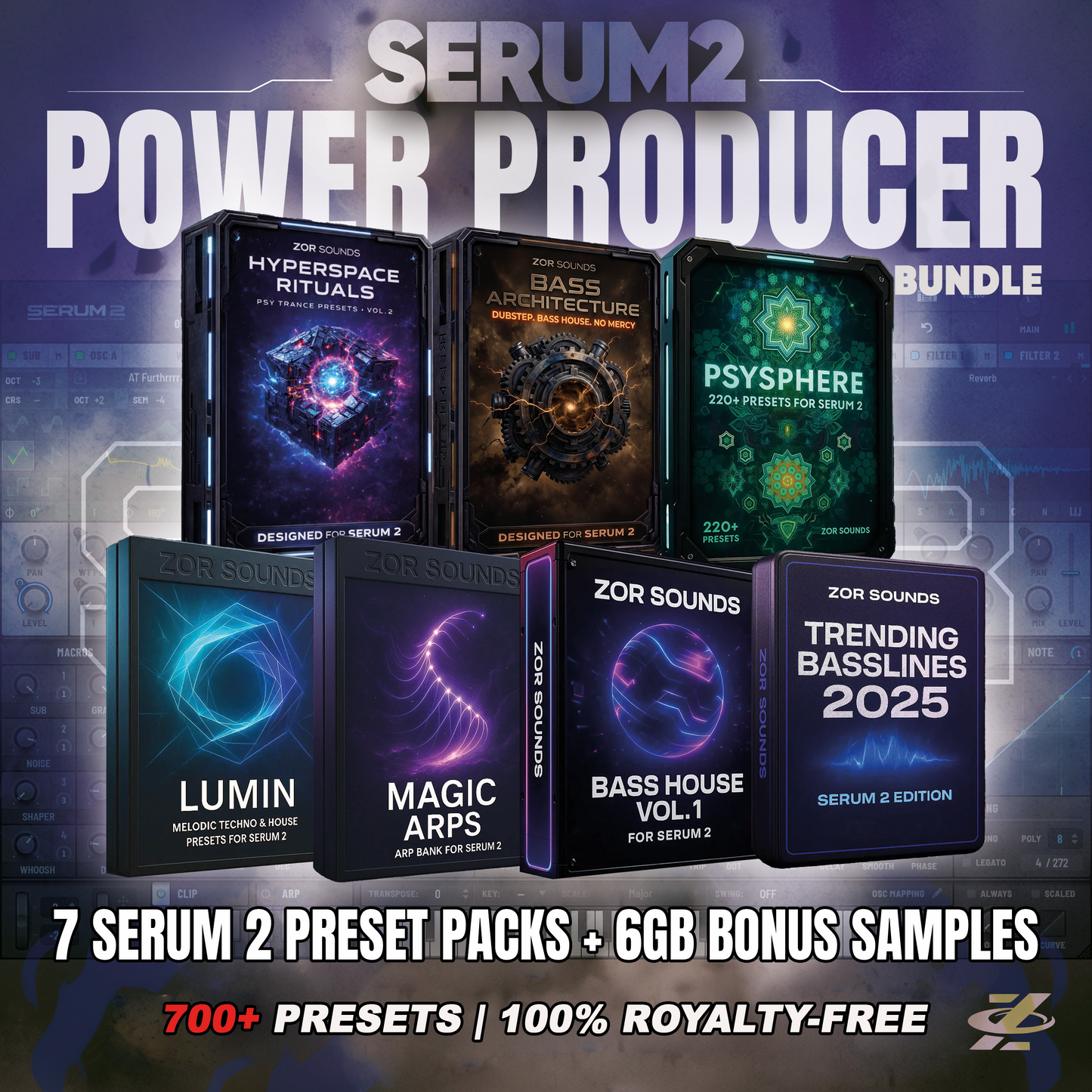 Serum 2 - Power Producer Bundle | 700+ Presets