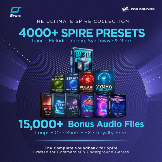 The Ultimate Spire Presets Collection bundle by Zor Sounds. 4000+ spire presets .